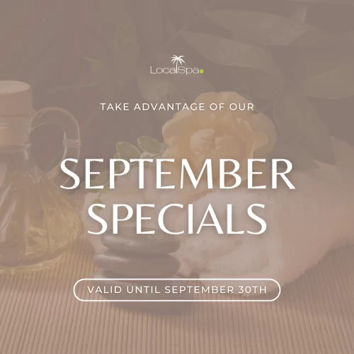 Local Spa September specials